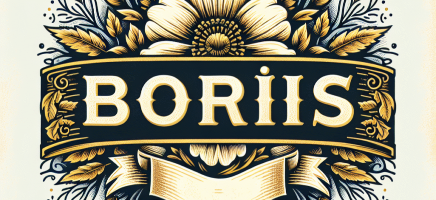 Значення імені Борис: Відкрийте таємниці та історію цього імені