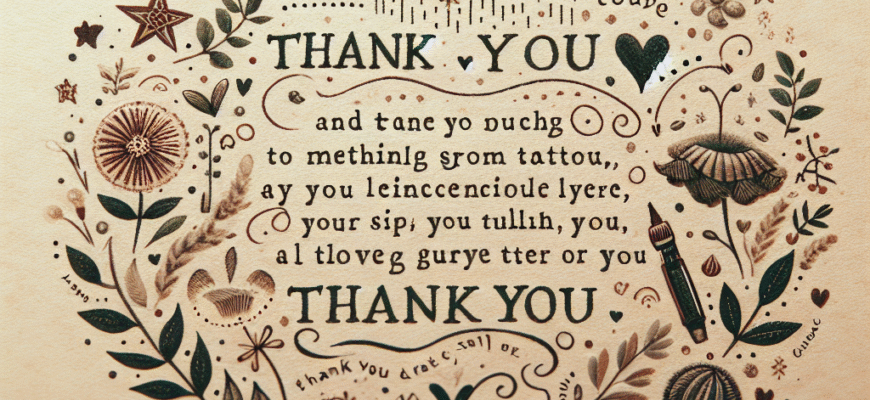 Подяка за привітання своїми словами: Як висловити вдячність щиро та оригінально