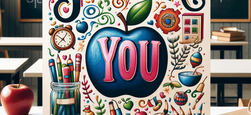 Подяка вчителю: Висловлюємо вдячність за натхнення та знання