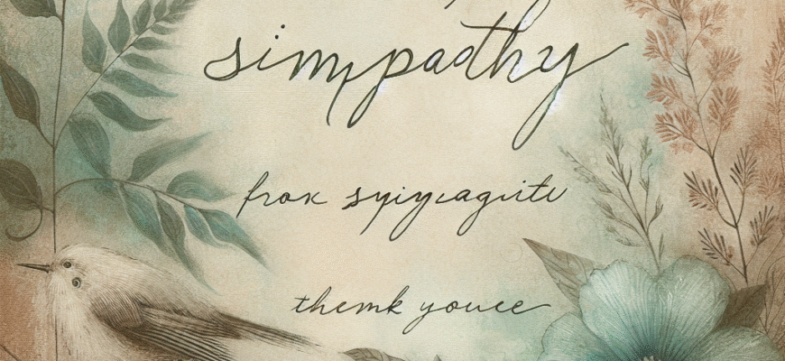 Подяка за співчуття своїми словами: Як виразити вдячність близьким у важкий час