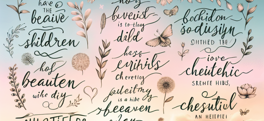 Цитати про дітей: Натхнення для батьків та вихователів у щоденному житті