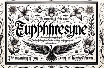 Значення імені Єфросинія: Відомості, Походження та Вплив на Особистість