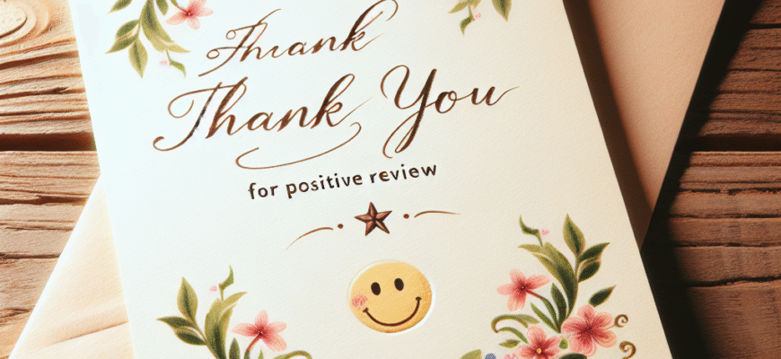 Подяка за позитивний відгук: Як правильно висловити вдячність клієнтам?