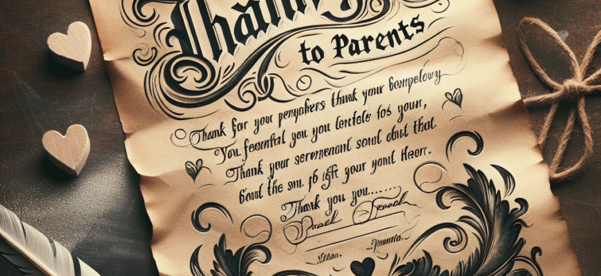 Подяка батькам від вчителя початкових класів: Як виховати успішну дитину разом!