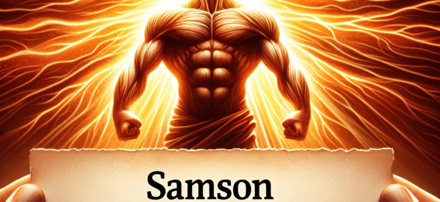 Значення імені Самсон: Тлумачення, Походження та Особливості