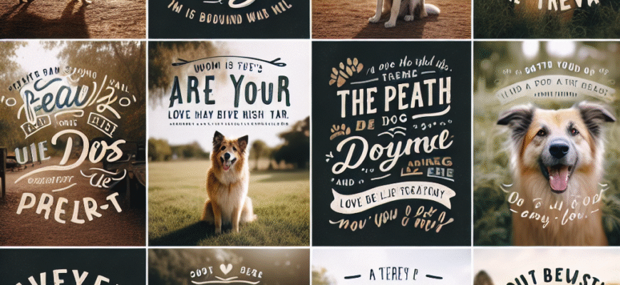 Цитати про собак: Надихаючі вислови для справжніх любителів чотирилапих друзів