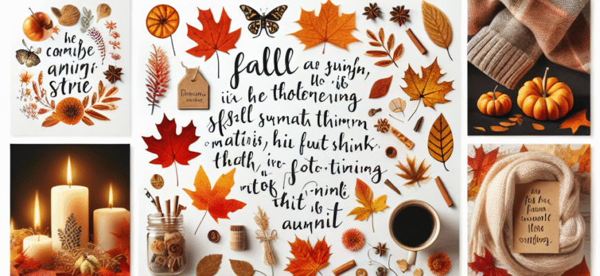 Короткі цитати про осінь: Насолоджуйтесь чарівністю золотого сезону!