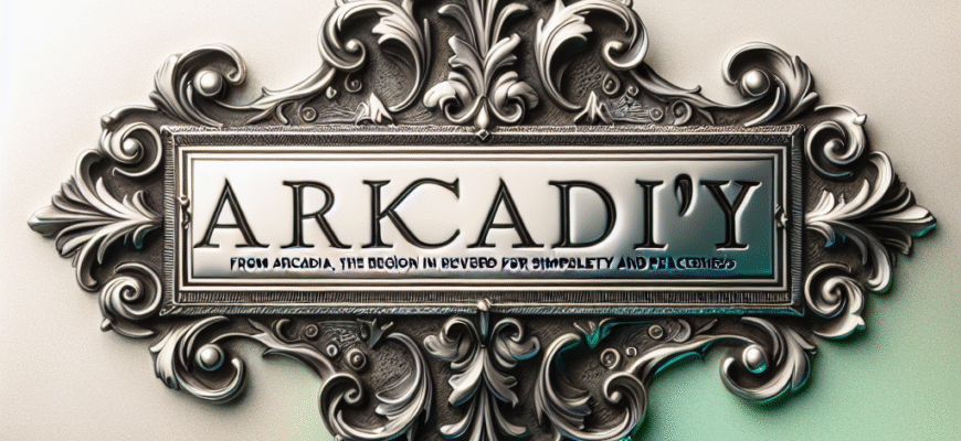 Значення імені Аркадій: Відкрийте таємниці та особливості цього прекрасного імені