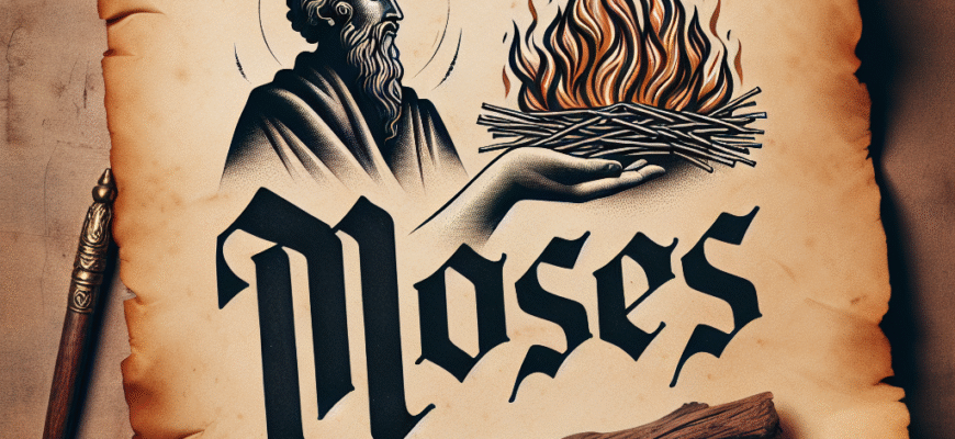 Значення імені Мойсей: Розкриття Symbolic і Cultural Aspects