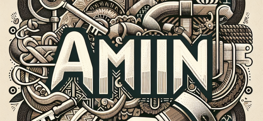 Значення імені Амін: Відкрийте таємниці та особливості цього імені