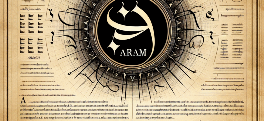 Значення імені Арам: Відкрийте Секрети, Символіку та Вплив Цього Унікального Імені