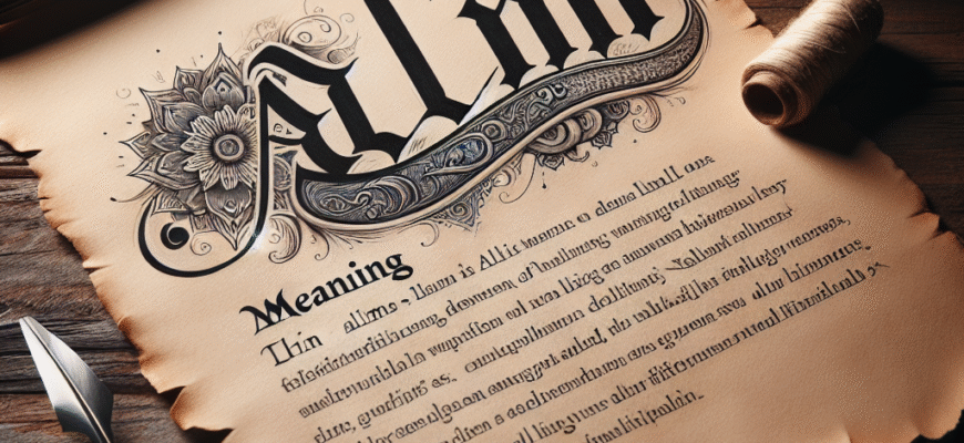 Значення імені Алім: Відкрийте таємниці імені та його вплив на життя.