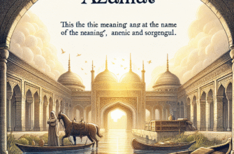 Значення імені Азамат: Відкрийте таємниці його історії та впливу