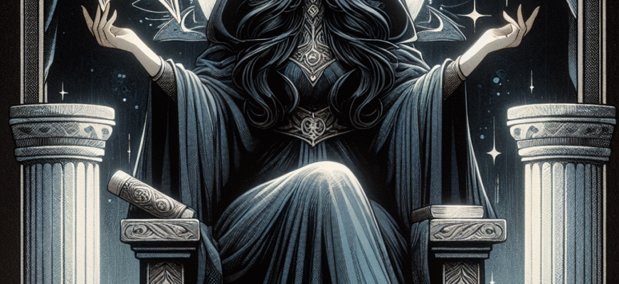 Жриця - значення карти таро