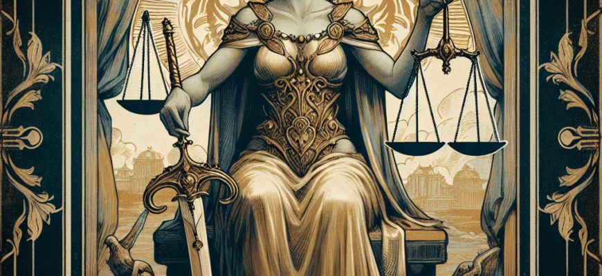 Справедливість - значення карти таро