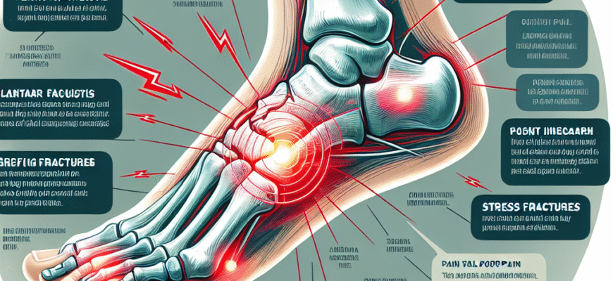 чому болить стопа посередині