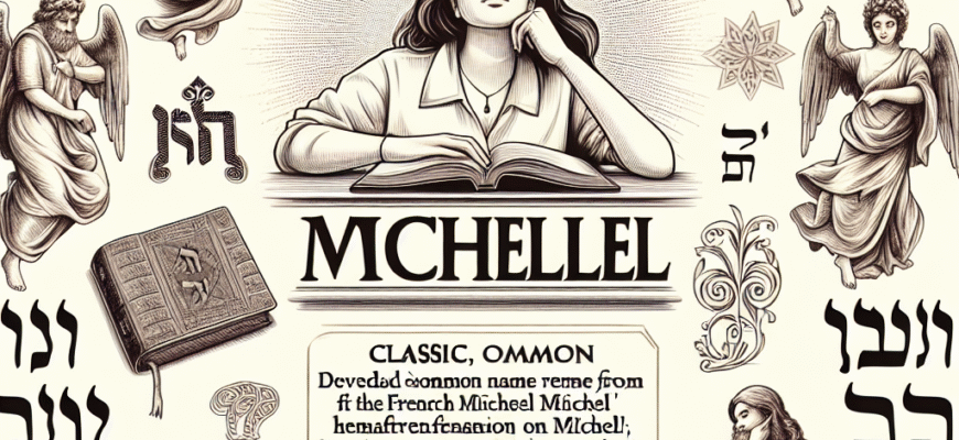 Значення імені Мішель: Дослідження походження та характеристик