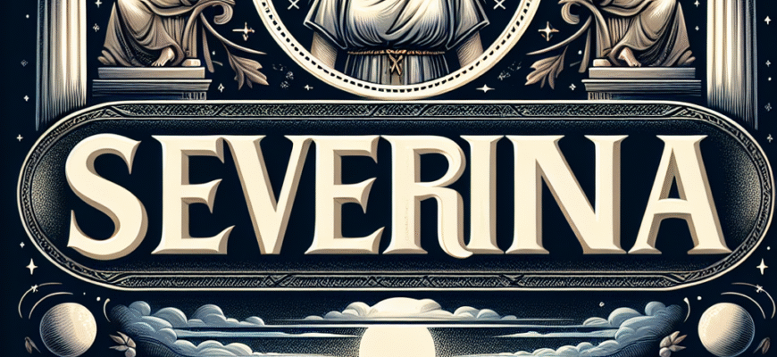 Значення імені Северина: Унікальна символіка та історія імені