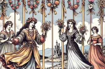 Четвірка Жезлів - значення карти таро