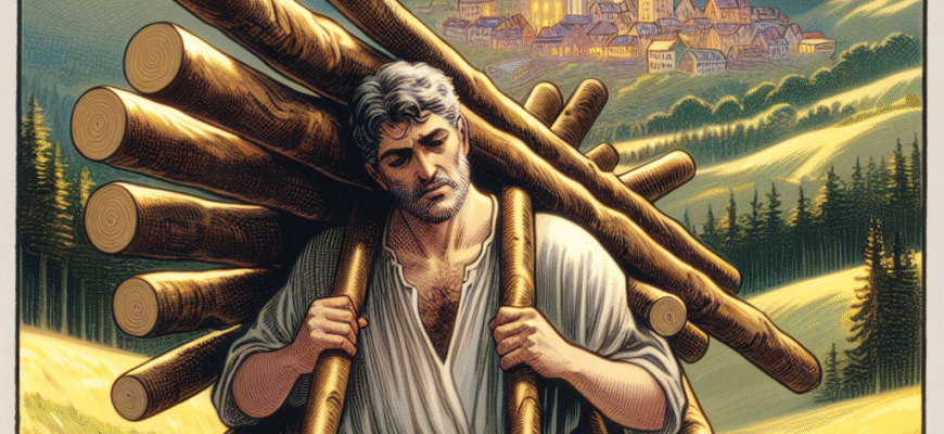 Десятка Жезлів - значення карти таро