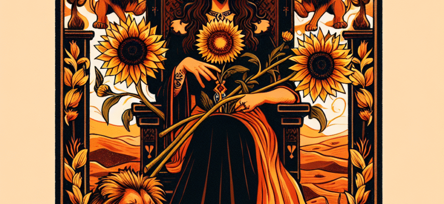 Королева Жезлів - значення карти таро