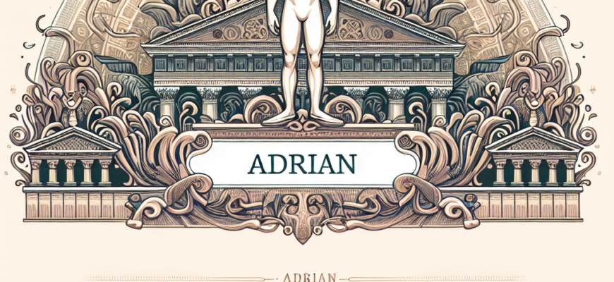 Значення імені Адріан: Витоки, Особливості та Символіка