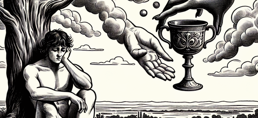 Четвірка Кубків - значення карти таро