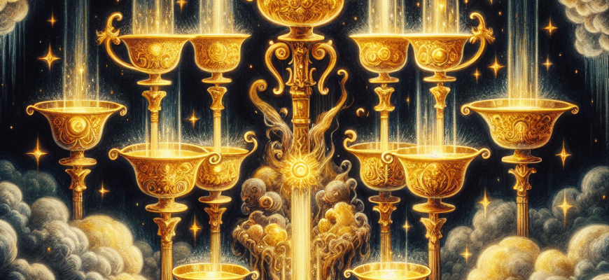 Сімка Кубків - значення карти таро