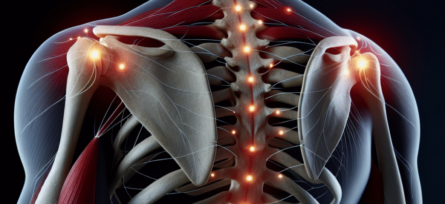 чому болить спина між лопатками
