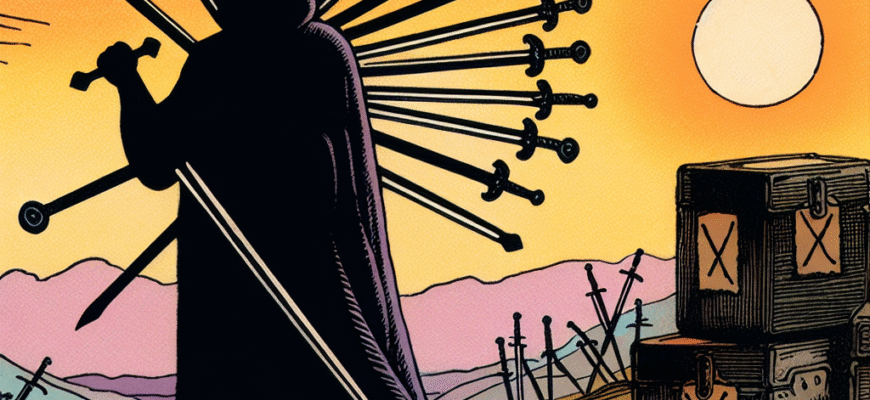 Сімка Мечів - значення карти таро