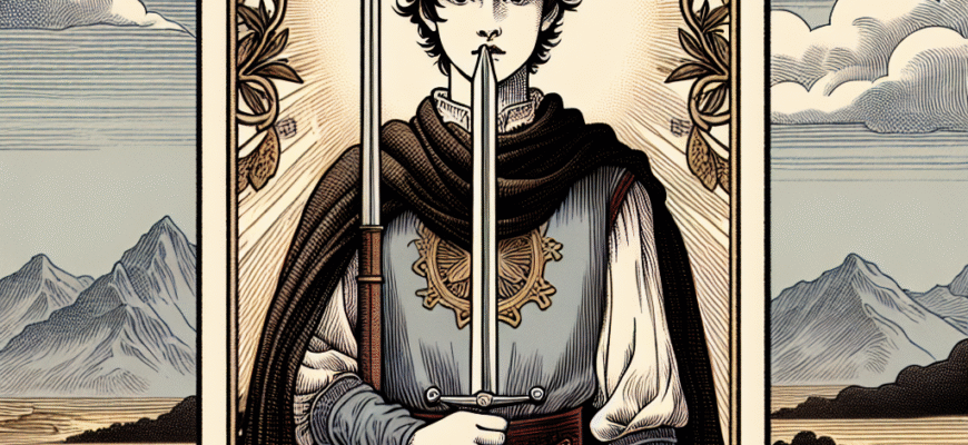 Паж Мечів - значення карти таро