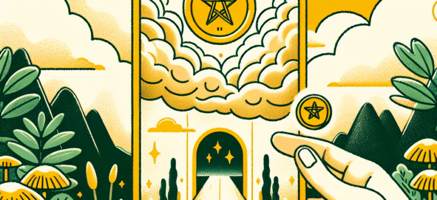 Туз Пентаклів - значення карти таро