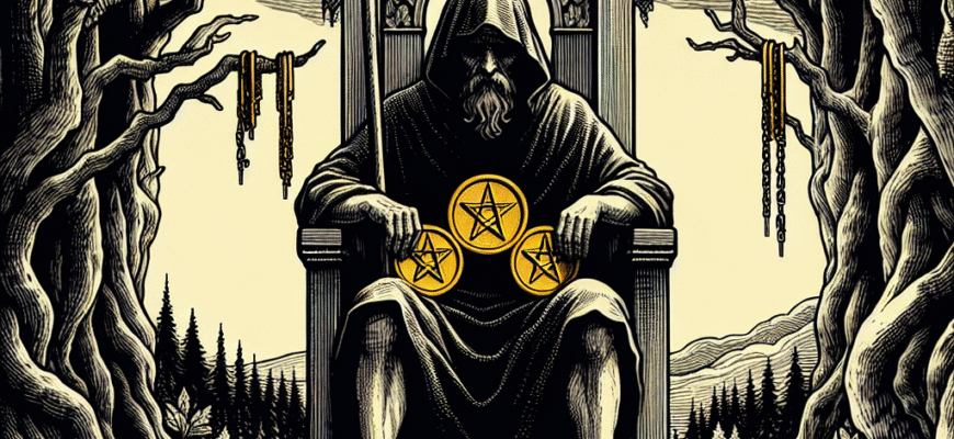 Четвірка Пентаклів - значення карти таро