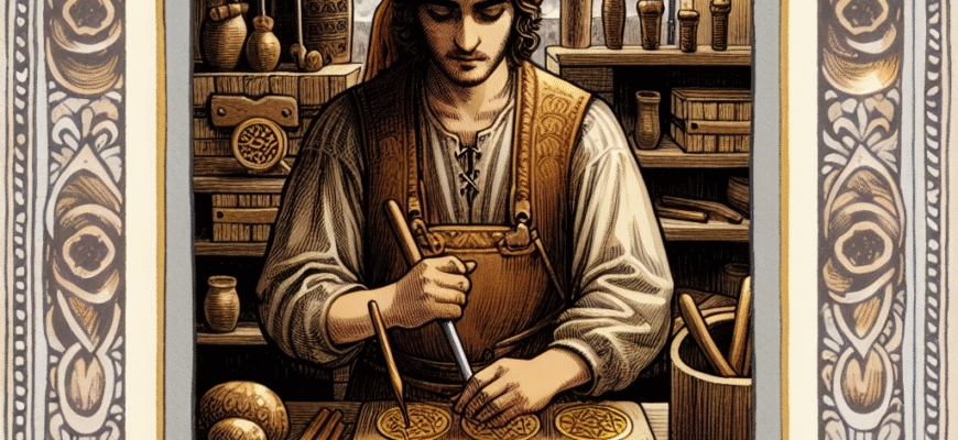 Вісімка Пентаклів - значення карти таро