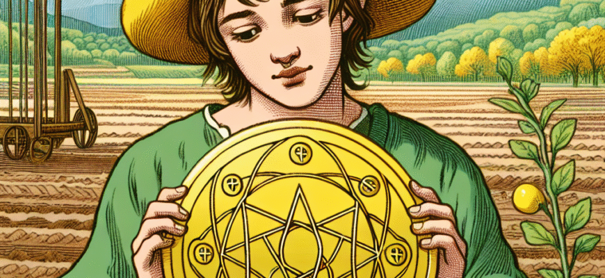 Паж Пентаклів - значення карти таро