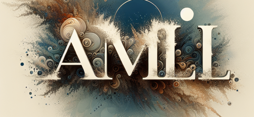 Значення імені Аміль: Відкрийте Секрети та Символіку Цього Унікального Імені