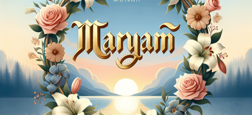 Значення імені Марьям: Походження, Символіка та Тлумачення