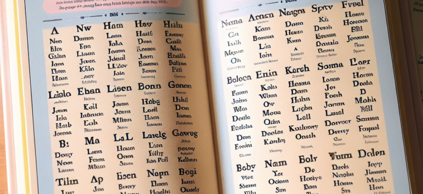 Англійські імена: Вибір Найкрасивіших Імен для Вашої Дитини