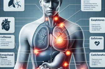 чому болить між грудьми