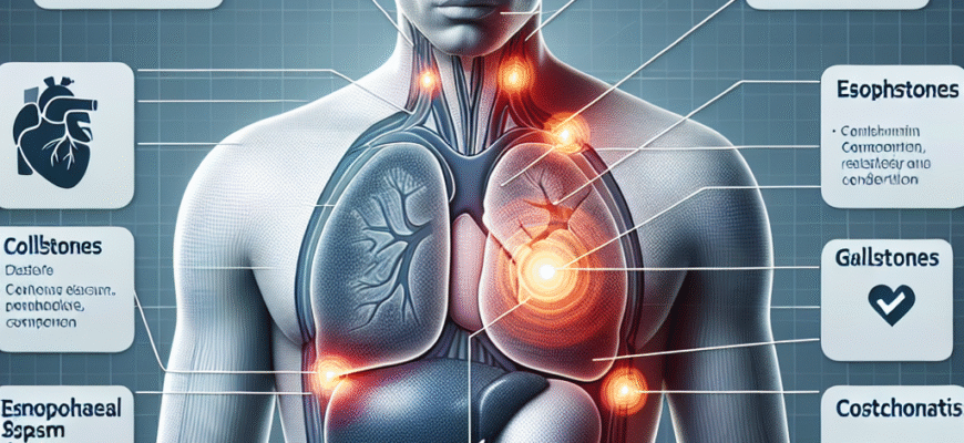 чому болить між грудьми