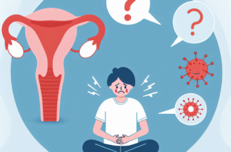 чому болить низ живота а місячних немає