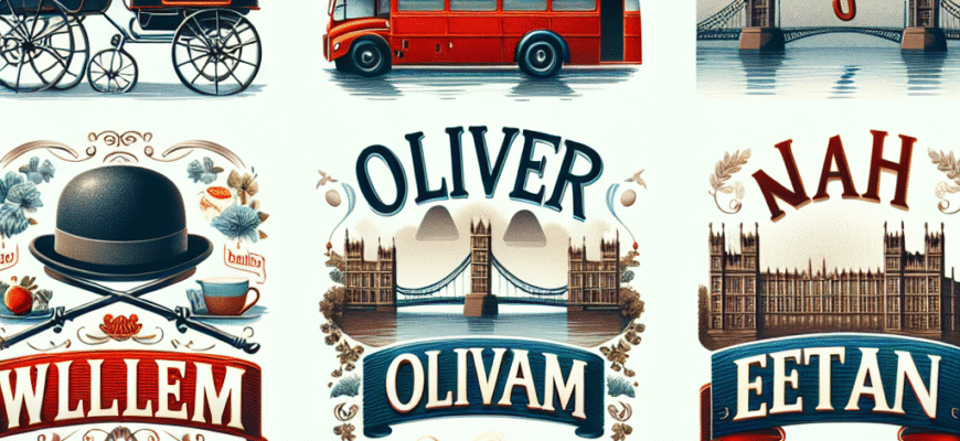 Популярні англійські імена чоловічі: Топ-10 імен для вашого сина