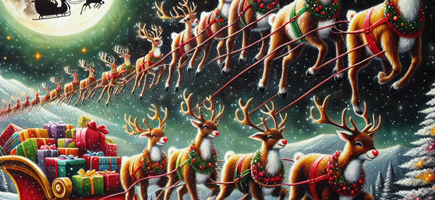 Олені Санти: Унікальні Імена для Ваших Улюблених Різдвяних Героїв