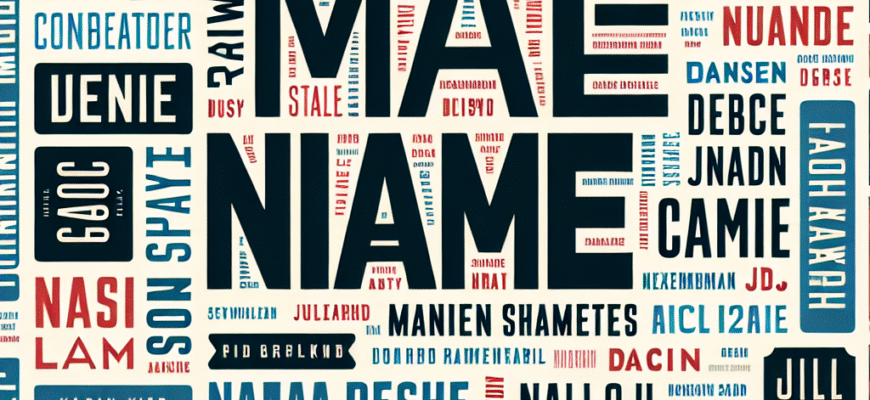 Американські чоловічі імена: Топ-10 популярних варіантів та їх значення