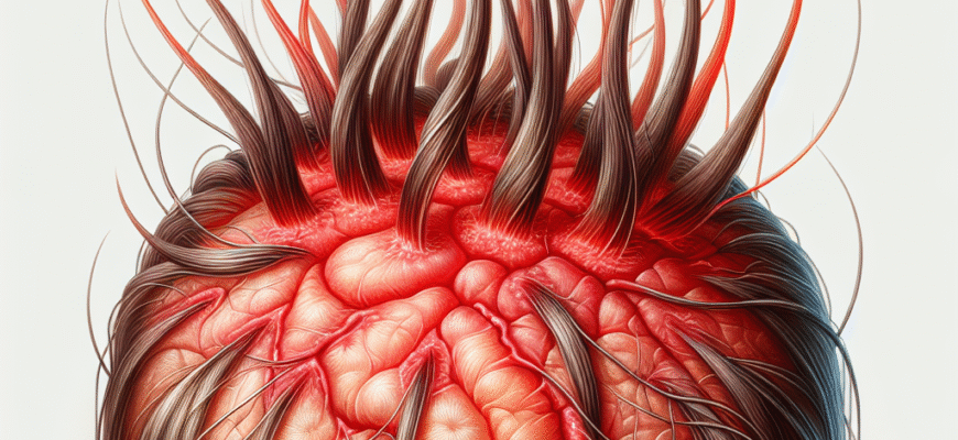 чому болить шкіра голови і випадає волосся