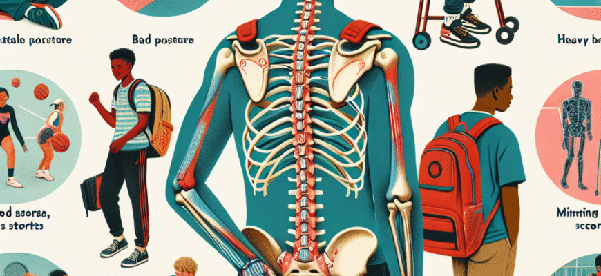 чому болить спина у підлітків