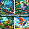 етологічні адаптації приклади