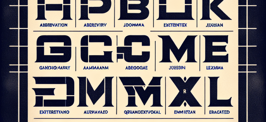 абревіатура приклади