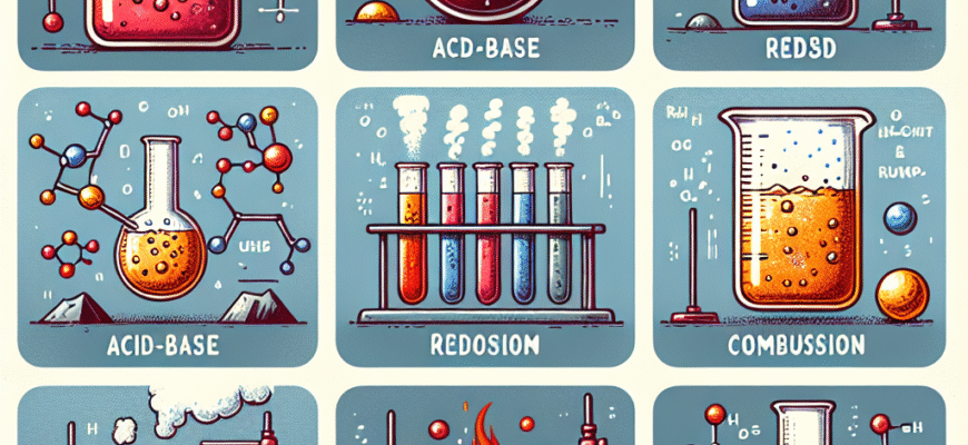 хімічні реакції приклади
