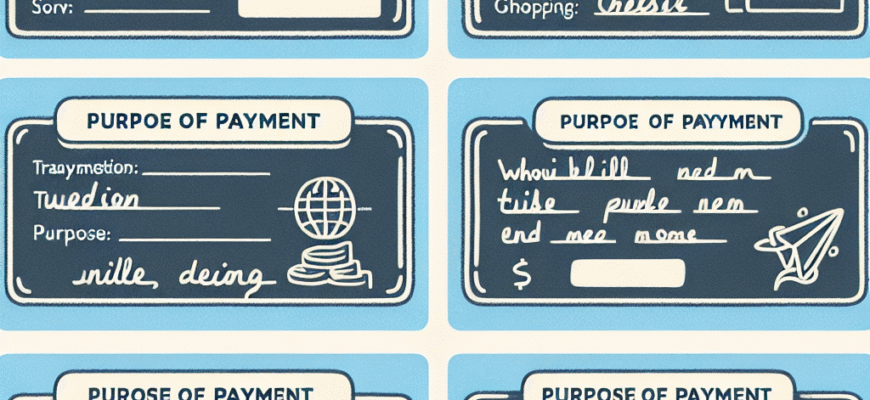 приклади заповнення реквізиту «призначення платежу»